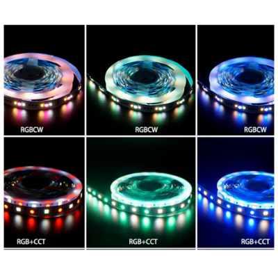 rgbw led strip lights with white pcb